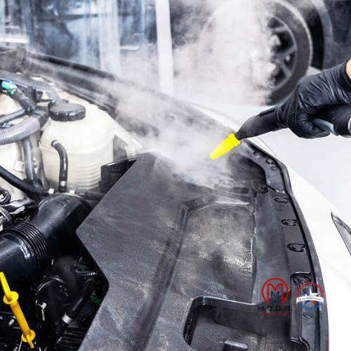 Engine Bay Deep Steam Cleaning