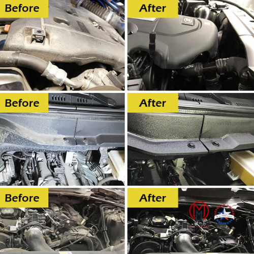 Engine Bay Deep Steam Cleaning